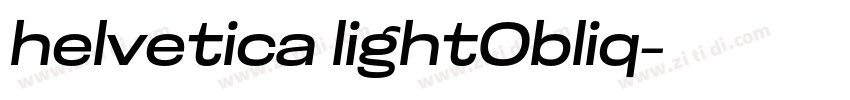 helvetica lightObliq字体转换 helvetica lightObliq字体转换